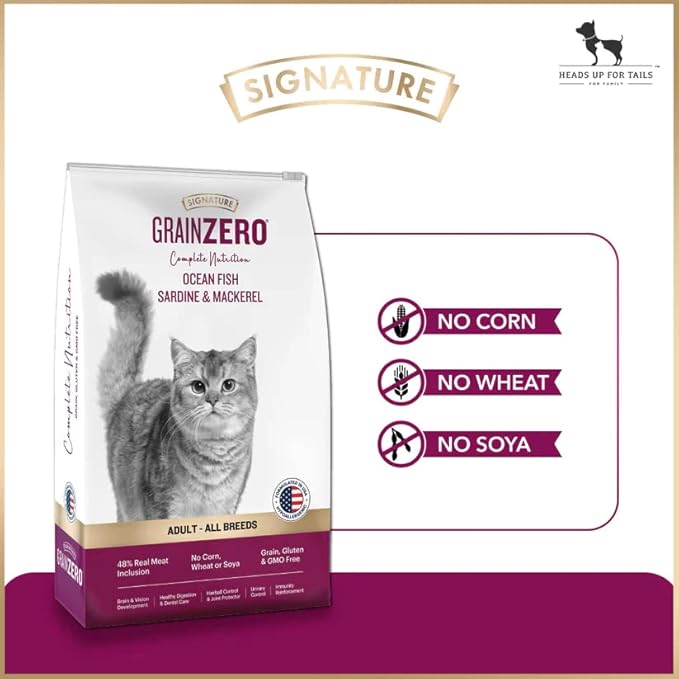 Grain Zero Signature Ocean Fish, Sardine, Mackerel 1.1Kg